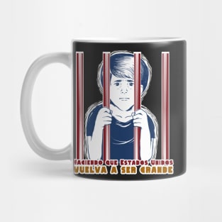 Kids in Cages America Great Again Spanish Mug